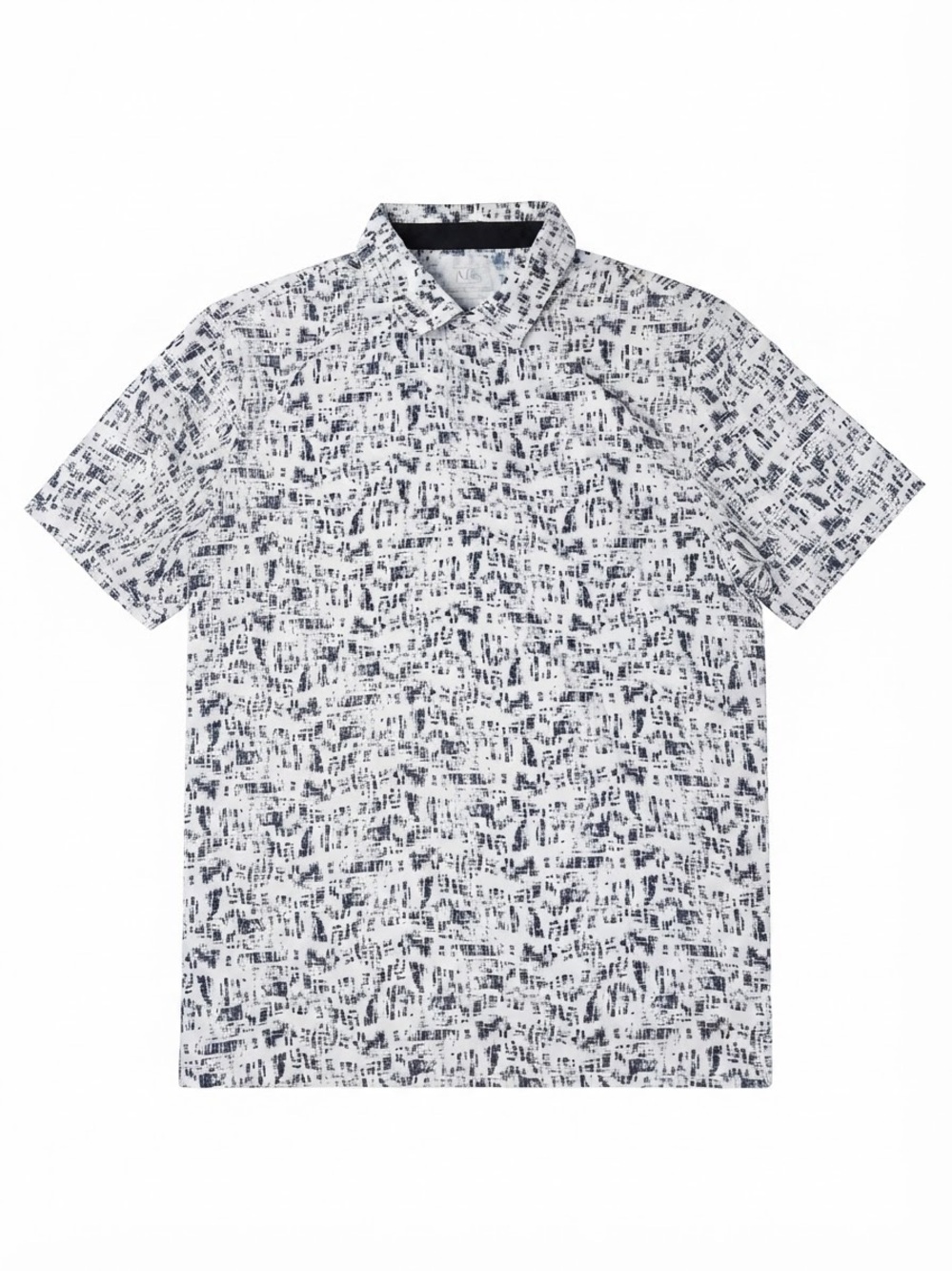 Sligo Mens XL Technical Golf Polo Shirt Abstract Graphic Print Short Sleeve